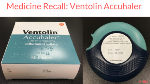 Medicine Recall Ventolin Accuhaler 200mcg (Salbutamol Sulfate)